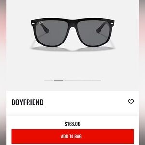 Ray-Ban Boyfriend Unisex Sunglasses